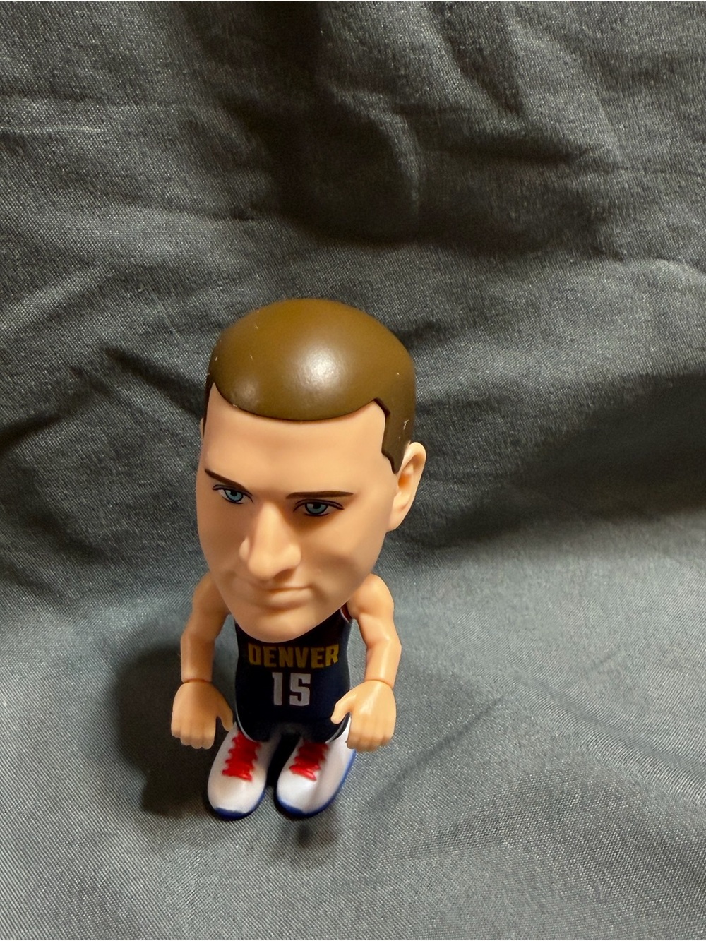 Nikola Jokić collectible figure from the Zuru 5 Surprise NBA Ballers Series